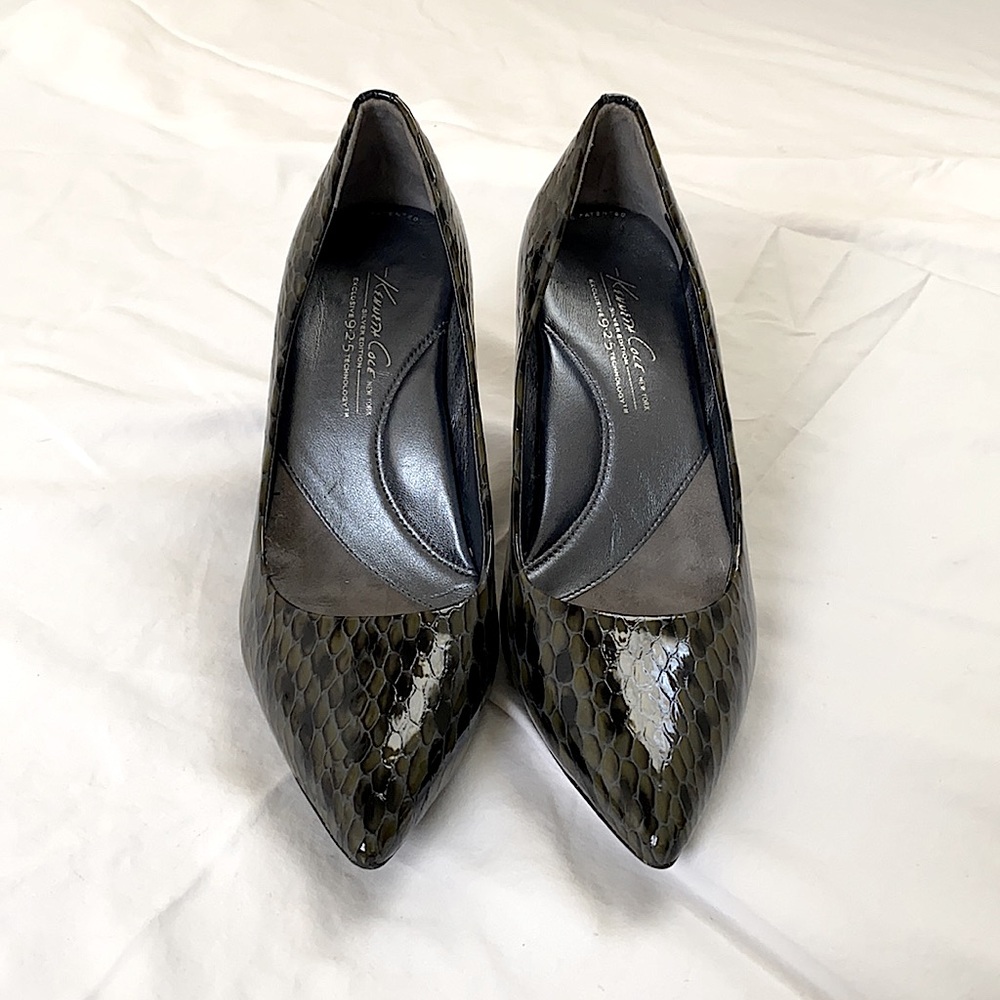 Kenneth Cole patten leather heels